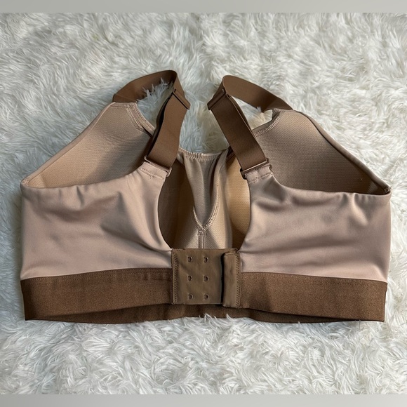 ThirdLove Sports Bra 34 E Brown Kinetic Adjustable High Support Cups Wireless - Picture 4 of 13
